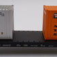 Weaver U4705 O Gauge Baltimore & Ohio 50' Flatcar w/Containers #8907 (3-Rail) VG/Box