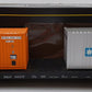 Weaver U4705 O Gauge Baltimore & Ohio 50' Flatcar w/Containers #8907 (3-Rail) VG/Box