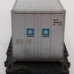Weaver U4705 O Gauge Baltimore & Ohio 50' Flatcar w/Containers #8907 (3-Rail) VG/Box