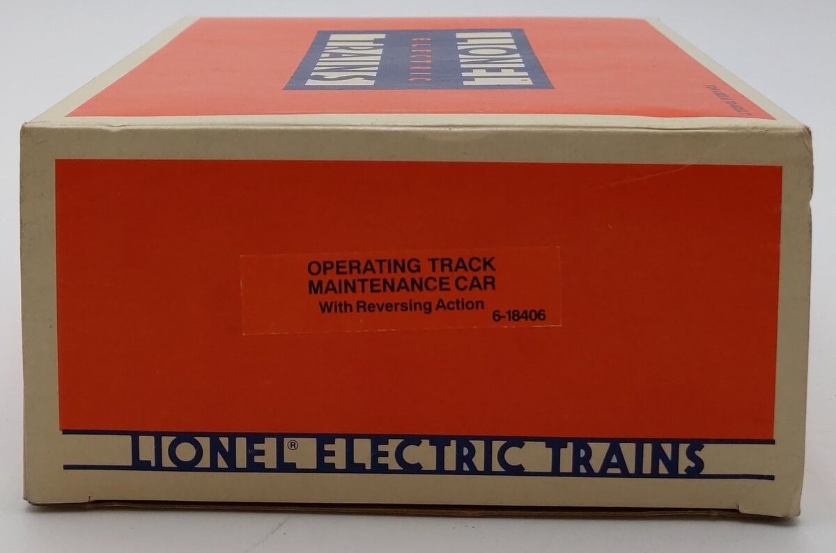 Lionel 6-18406 O Gauge Operating Track Maintenance Car EX/Box