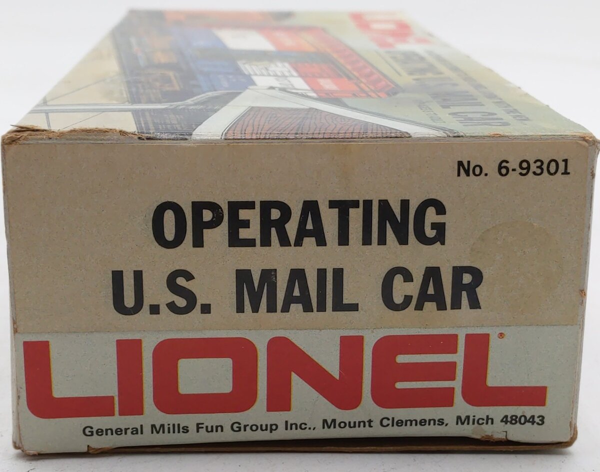 Lionel 6-9301 O Gauge US Mail Operating Boxcar #9301 - Without Mailbag EX/Box