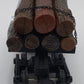 Industrial Rail IDM8002 O Gauge Skeleton Log Car with Logs EX/Box