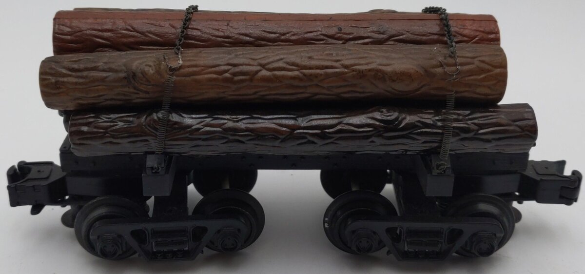 Industrial Rail IDM8002 O Gauge Skeleton Log Car with Logs EX/Box