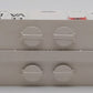 Weaver 50277 O Gauge Lehigh Valley 2-Bay Hopper - 3 Rail EX/Box
