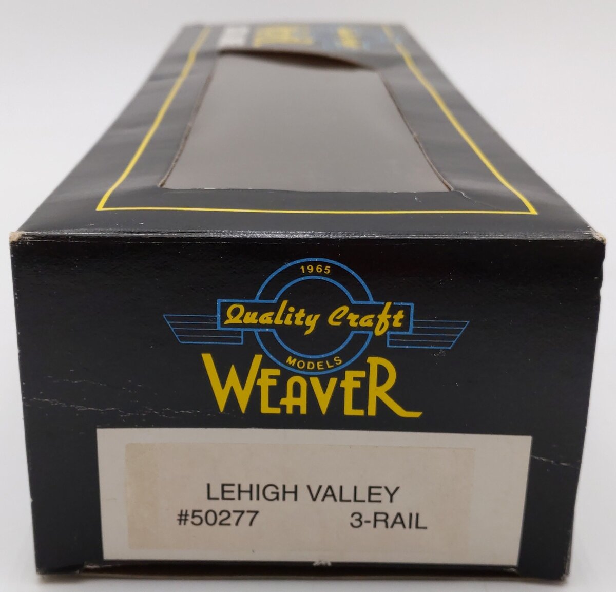 Weaver 50277 O Gauge Lehigh Valley 2-Bay Hopper - 3 Rail EX/Box