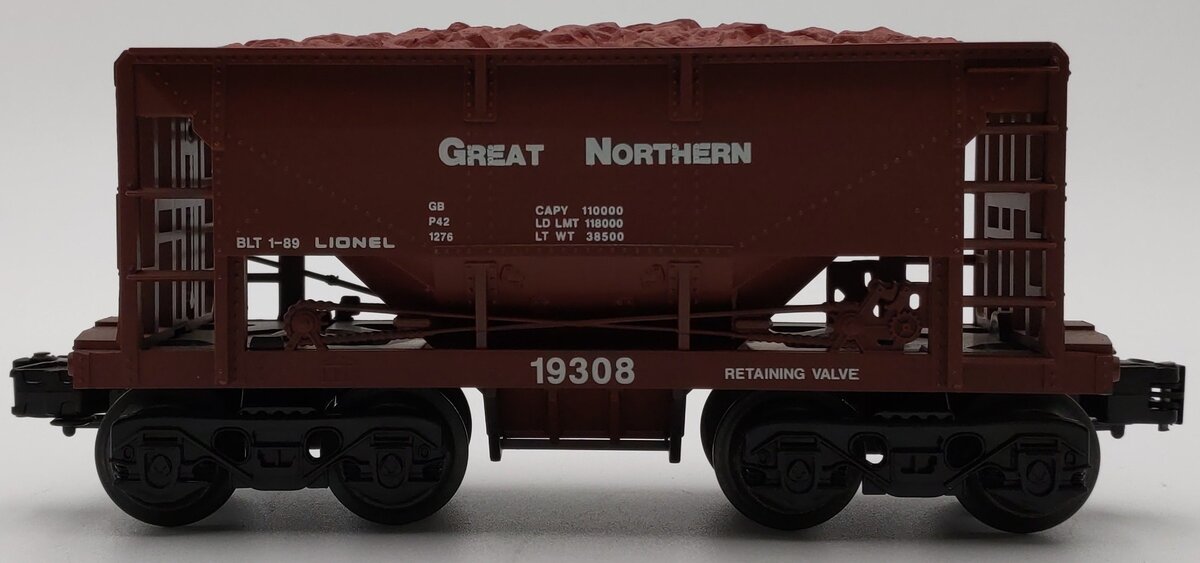 Lionel 6-19308 O Gauge Great Northern Ore Car with Ore Load #19308 LN/Box