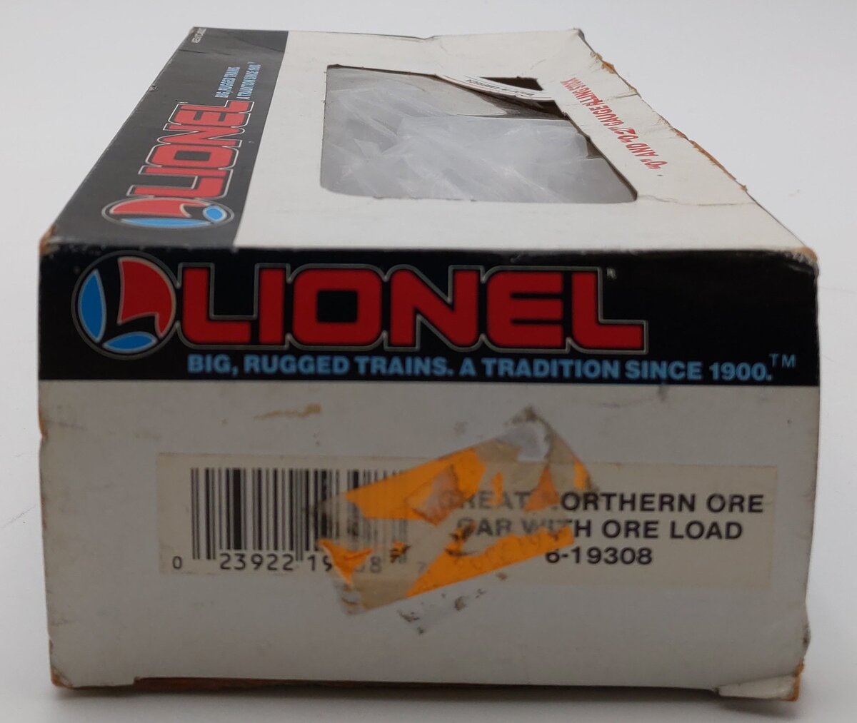 Lionel 6-19308 O Gauge Great Northern Ore Car with Ore Load #19308 LN/Box