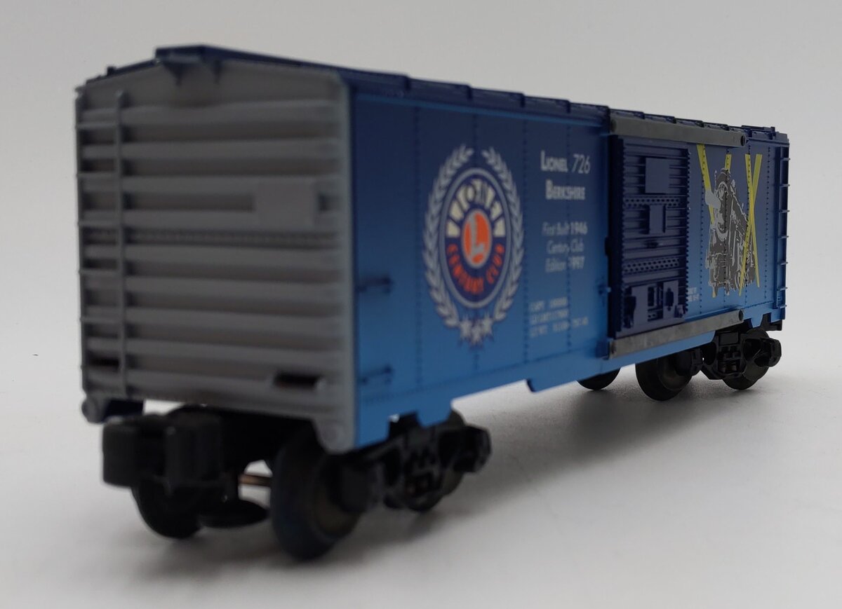 Lionel 6-29226 O Gauge Berkshire Century Club Boxcar #726 LN/Box