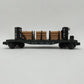 Lionel 6-16347 O Gauge Ontario Northland Bulkhead Flat w/Wood Load EX