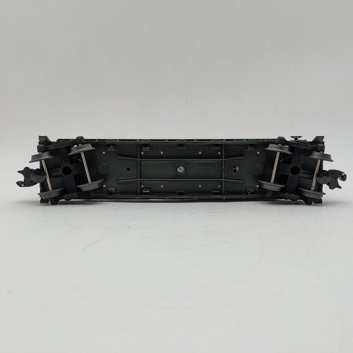 Lionel 6-16347 O Gauge Ontario Northland Bulkhead Flat w/Wood Load EX
