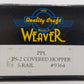 Weaver 9364 O Gauge PPL PS-2 Covered Hopper 3-Rail LN/Box
