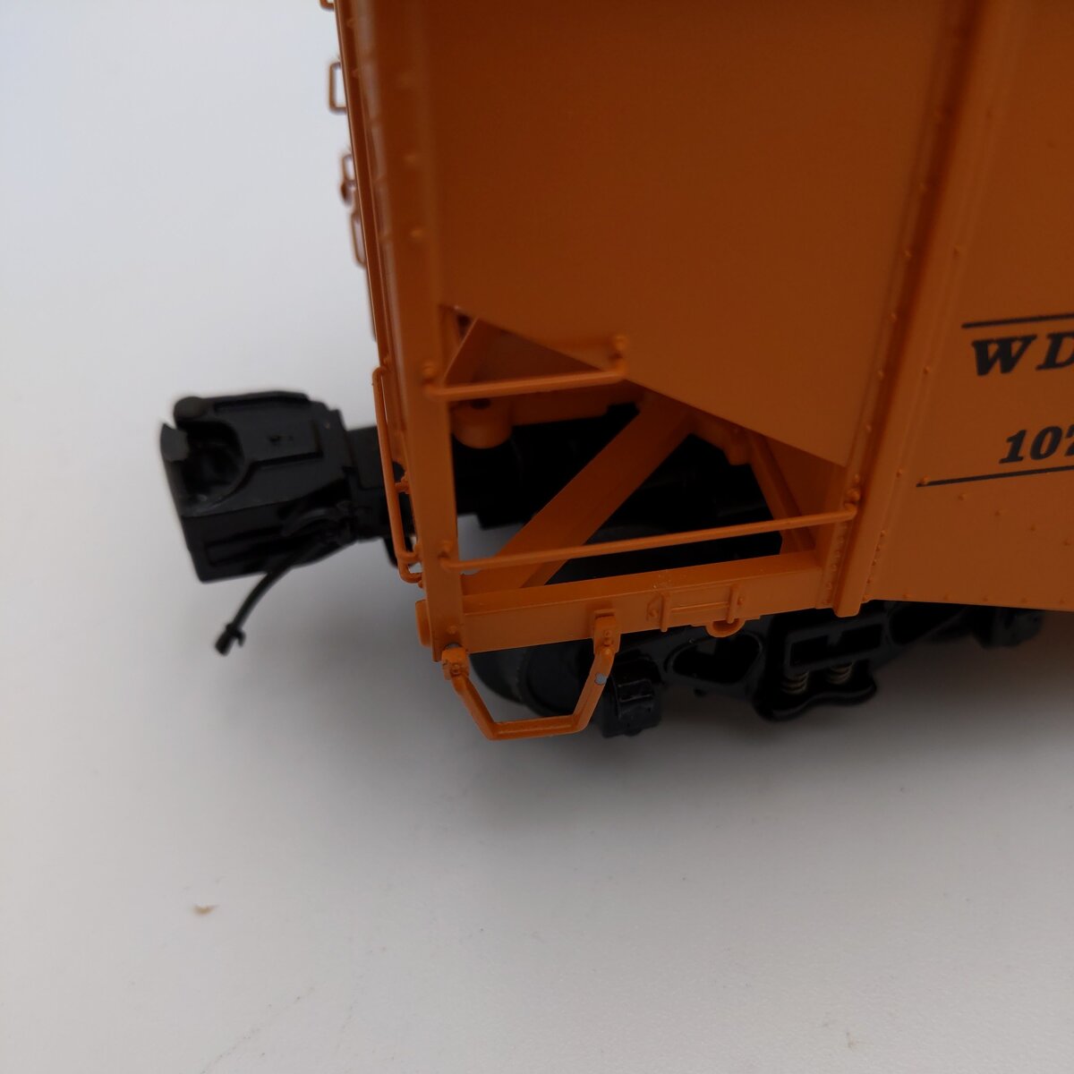 MTH 20-97200 O Waddell Coal MTHRRC 2007 Fish Belly Hopper Car w/Load #107 EX/Box