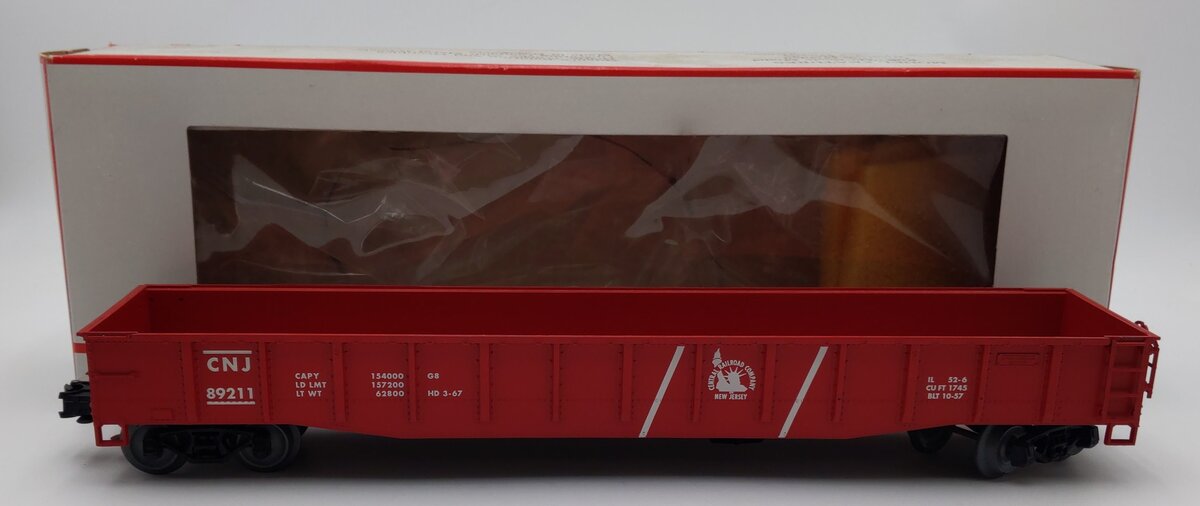 Petersen Supply Company OG-112 O Central Of New Jersey Steel Gondola #89211 EX/Box