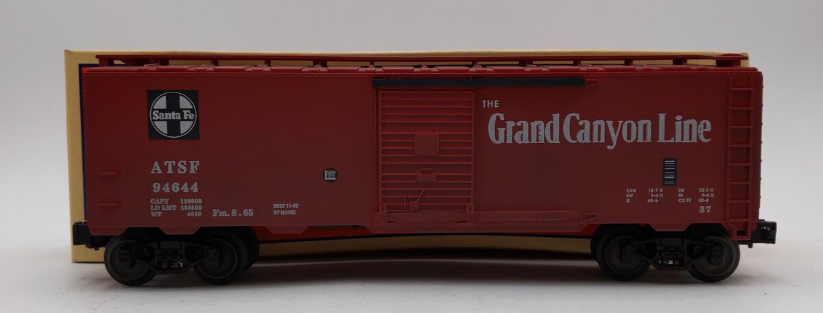 Lionel 6-17242 O Gauge AT&SF Grand Canyon Boxcar #94644 LN/Box