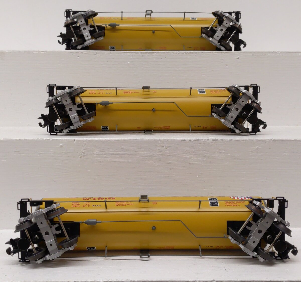 K-Line K6333-2112A O Gauge Union Pacific Tank Cars Set (3)