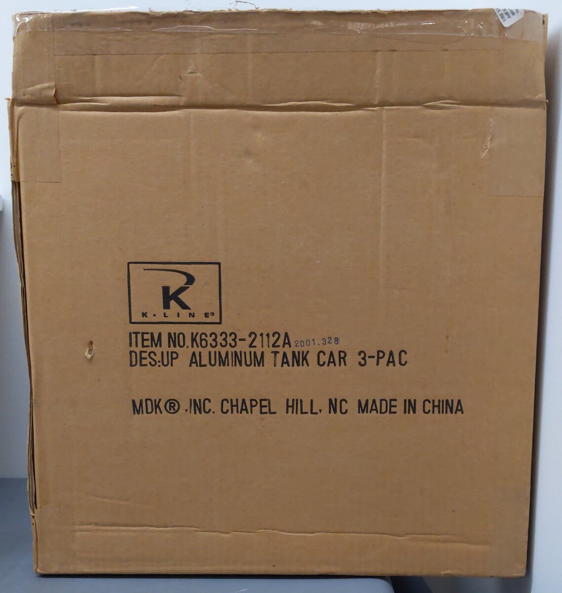 K-Line K6333-2112A O Gauge Union Pacific Tank Cars Set (3)