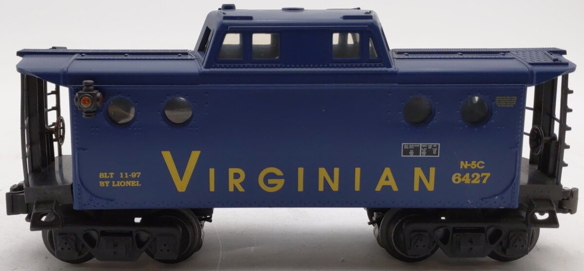 Lionel 6-19740 O Gauge Virginian Post War Celebration Series N5c Caboose #6427 EX/Box