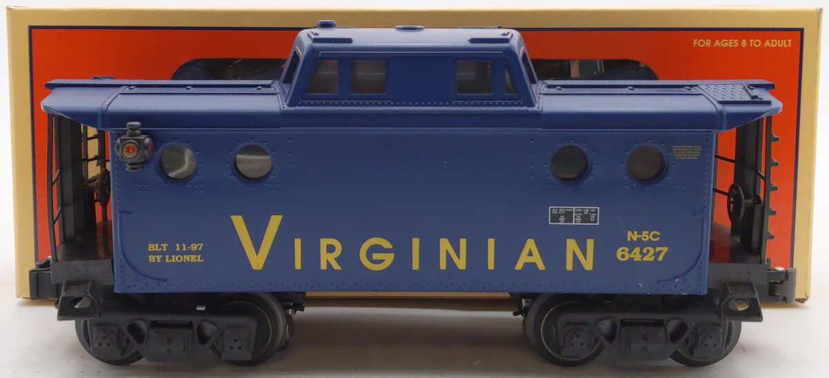 Lionel 6-19740 O Gauge Virginian Post War Celebration Series N5c Caboose #6427 EX/Box