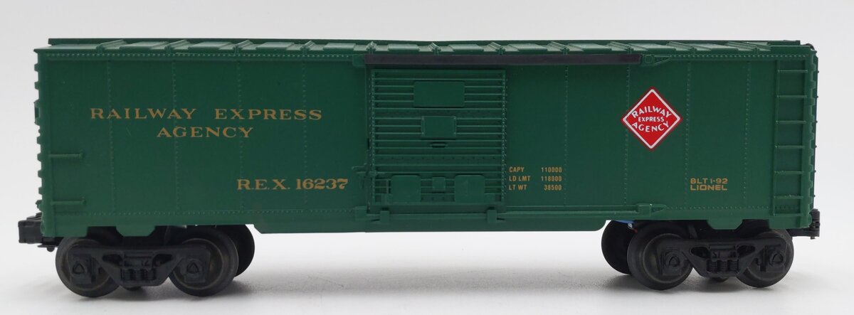 Lionel 6-16237 O Gauge Railway Express Agency Box Car #16237 EX