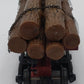 Industrial Rail IDM8001 O27 Skeleton Log Car with Logs EX/Box