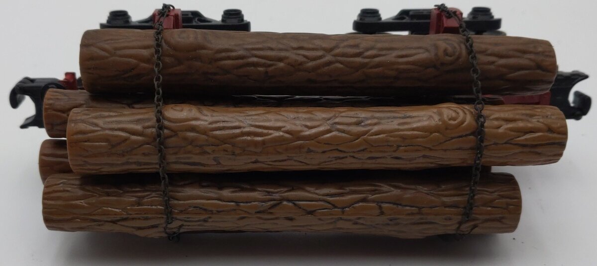 Industrial Rail IDM8001 O27 Skeleton Log Car with Logs EX/Box