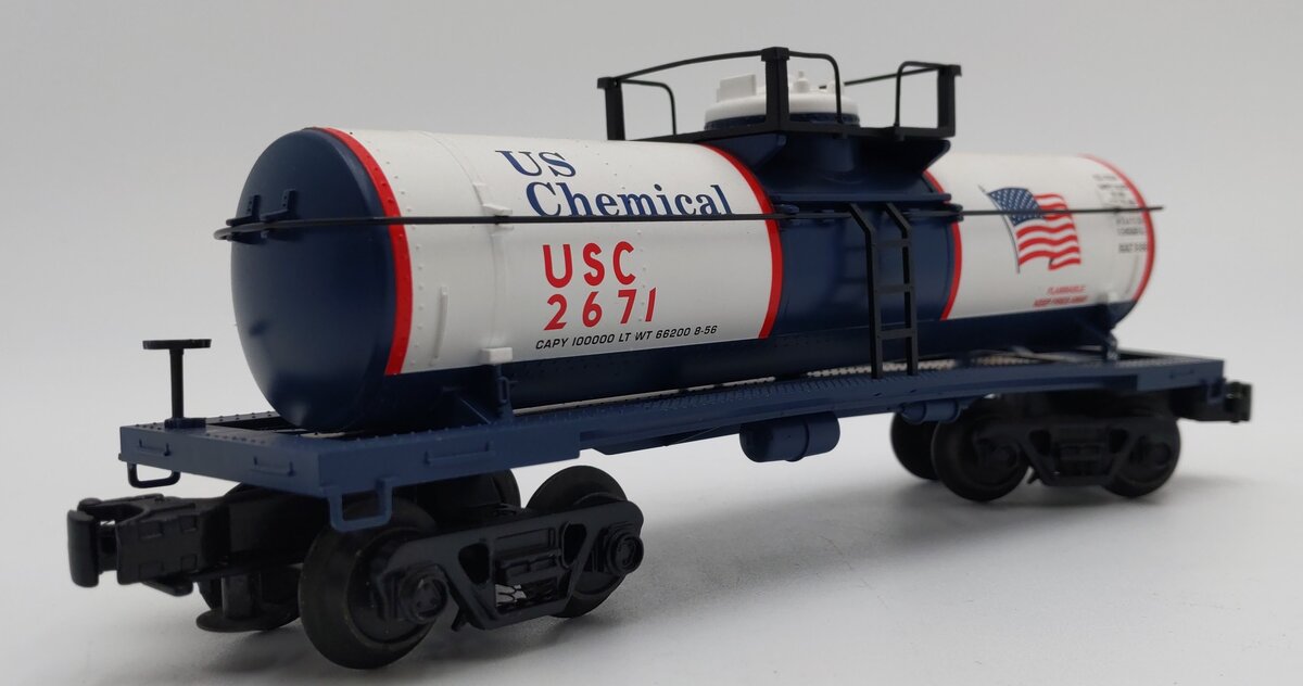 Industrial Rail IDM6006 O Gauge US Chemical Single Dome Tank Car #2671 LN/Box