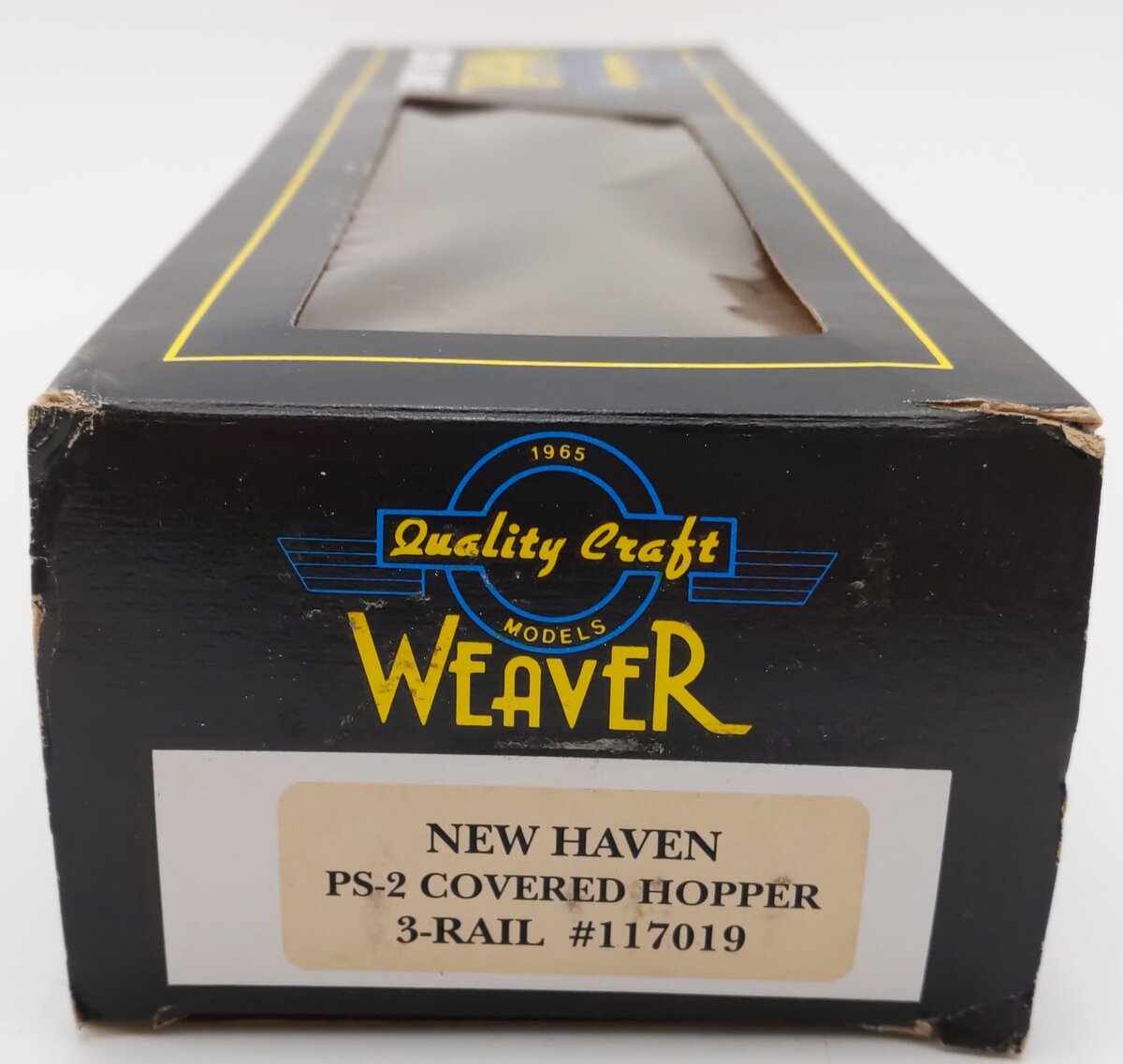 Weaver 117019 O Gauge New Haven PS-2 Covered Hopper (3-Rail) EX/Box