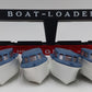Lionel 6-19428 O Gauge PWC Boat Loader Flatcar #6416 with 4 Boats EX/Box