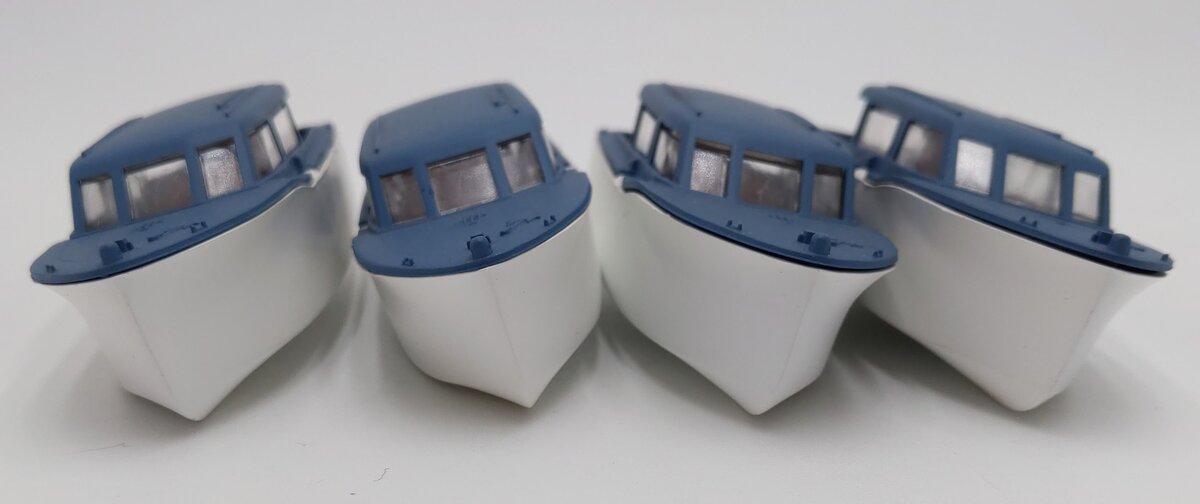 Lionel 6-19428 O Gauge PWC Boat Loader Flatcar #6416 with 4 Boats EX/Box