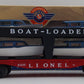 Lionel 6-19428 O Gauge PWC Boat Loader Flatcar #6416 with 4 Boats EX/Box