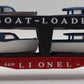 Lionel 6-19428 O Gauge PWC Boat Loader Flatcar #6416 with 4 Boats EX/Box