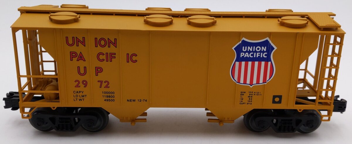 Weaver 2972 O Gauge Union Pacific Hopper Car EX/Box