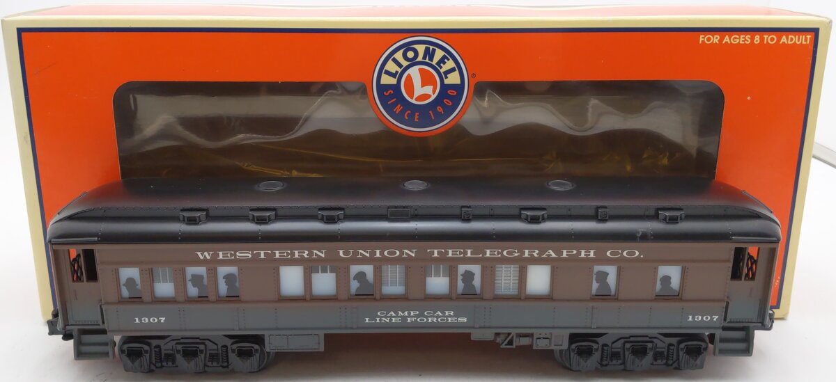 Lionel 6-19994 O LRRC Western Union Telegraph Baby Madison Passenger Car #1307 EX/Box