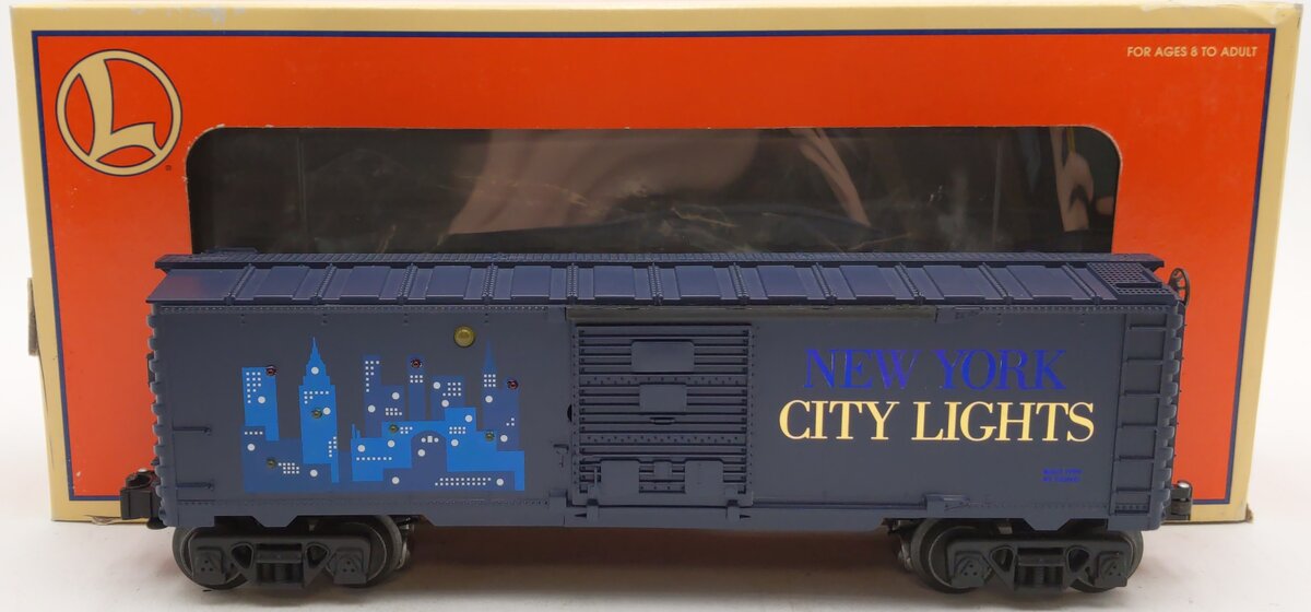 Lionel 6-16791 O Gauge New York City Lights Boxcar EX/Box