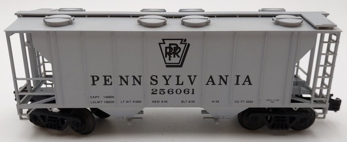 Weaver 3026 O Pennsylvania Railroad PS-2 34' Covered Hopper #256061 (3 Rail) EX/Box