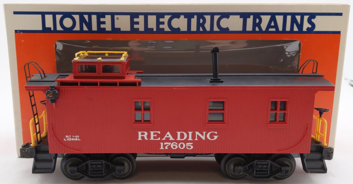 Lionel 6-17605 O Gauge Reading Woodside Lighted Caboose #17605 EX/Box