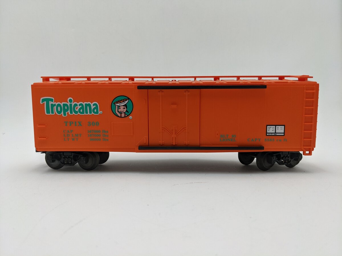 Lionel 6-17307 O Gauge Tropicana Reefer Car #300 EX