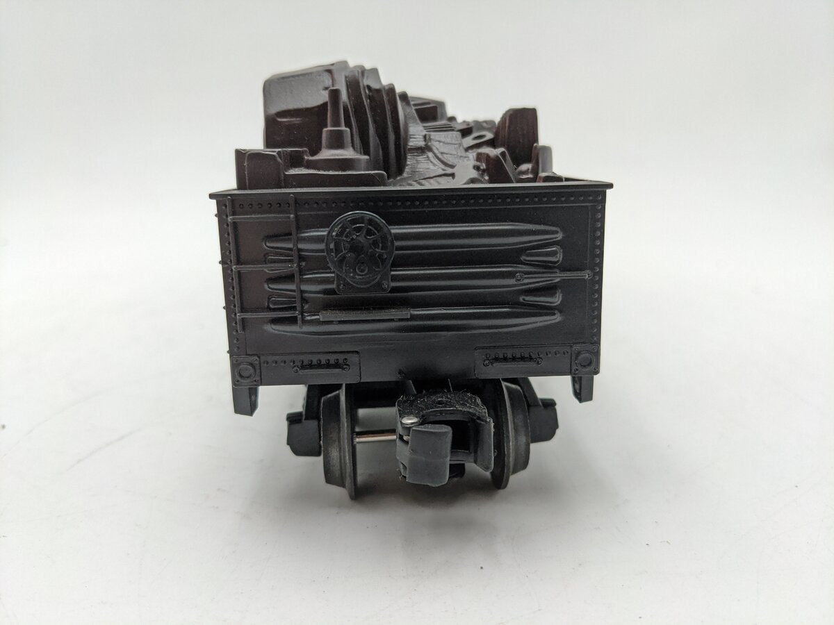 Lionel 6-17407 O Gauge Nickel Plate Road Gondola #17407 w/ Scrap Load EX
