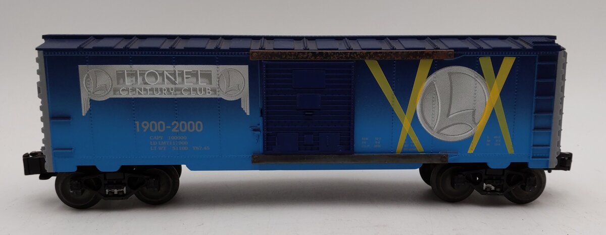 Lionel 6-29204 O Gauge Century Club Boxcar - Rare 1997 Car VG/Box