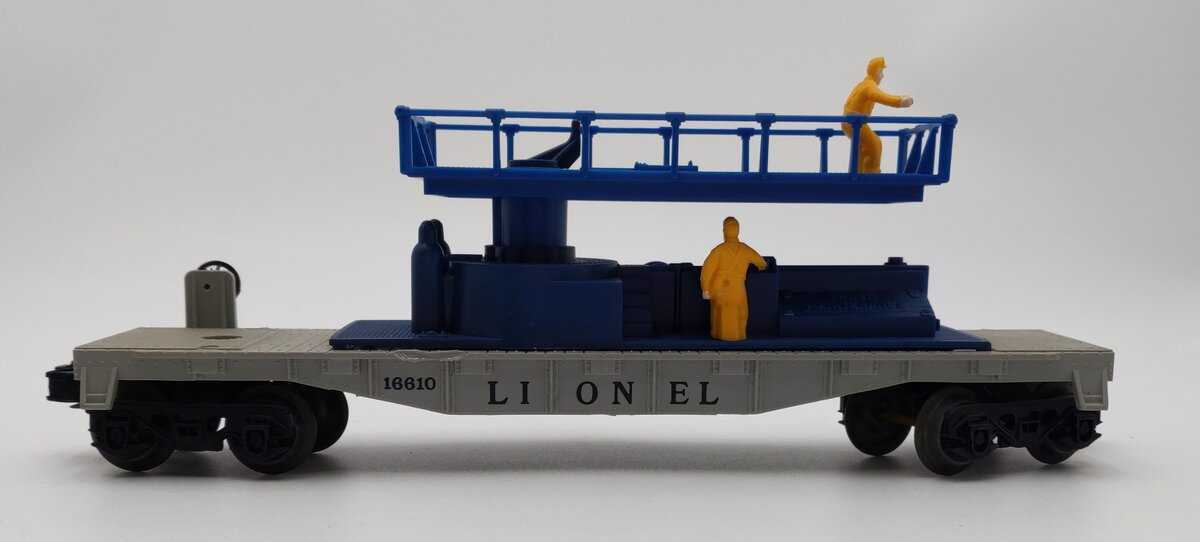 Lionel 6-16610 O Gauge Track Maintenance Car #16610 VG/Box