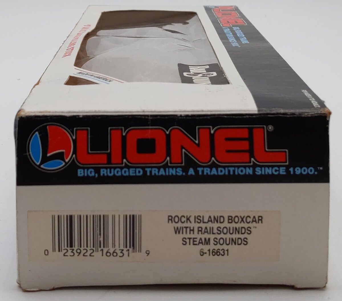 Lionel 6-16631 O Gauge Rock Island Boxcar VG/Box