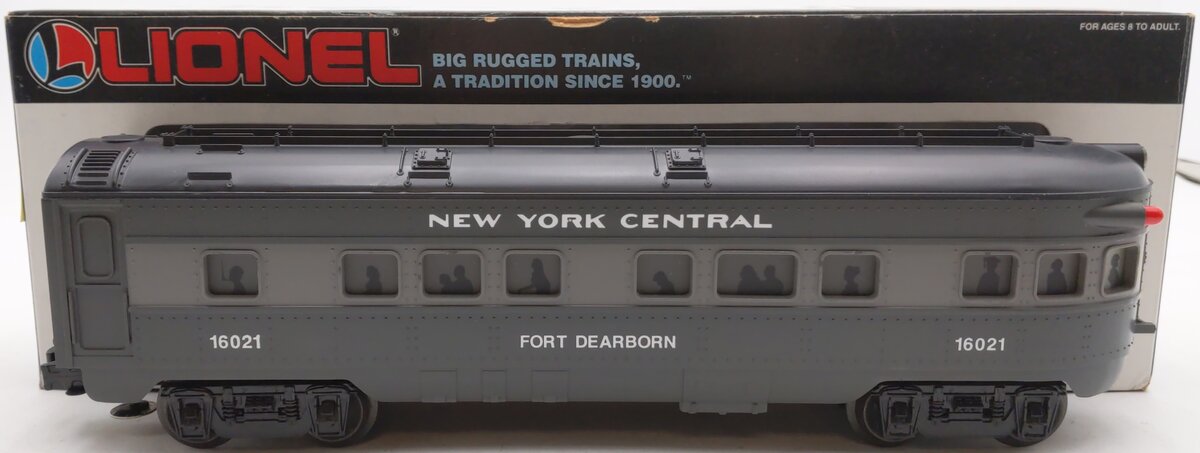 Lionel 6-16021 O Gauge New York Central 'Fort Dearborn' Observation Car EX/Box