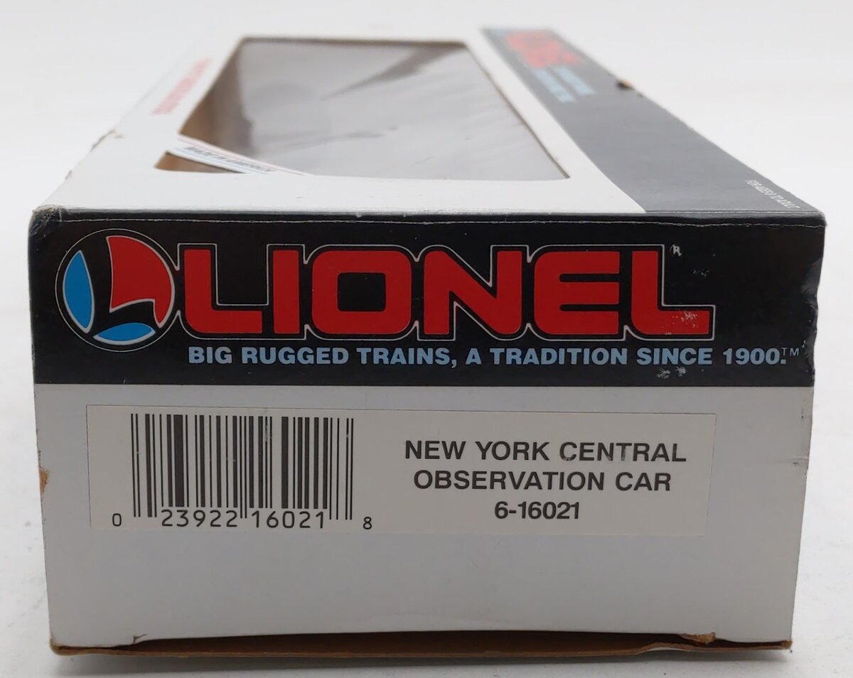 Lionel 6-16021 O Gauge New York Central 'Fort Dearborn' Observation Car EX/Box