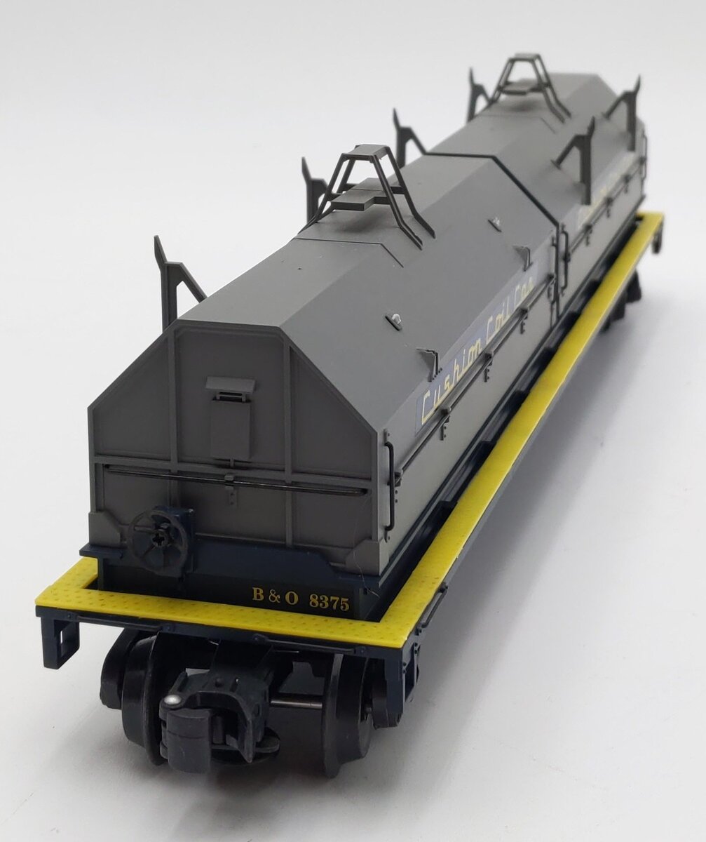 K-Line K676-1091 O Baltimore & Ohio Coil Car #8375 with Load EX/Box