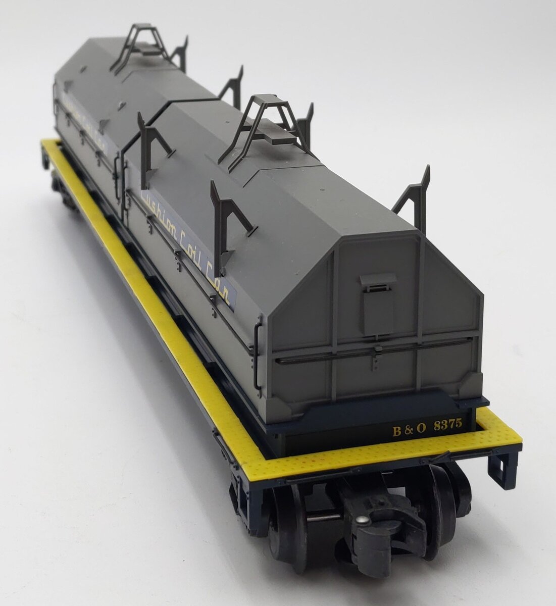 K-Line K676-1091 O Baltimore & Ohio Coil Car #8375 with Load EX/Box
