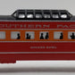 K-Line K4588-0411 O SP Daylight "Golden Bowl" Streamliner Vista Dome Car #411 EX/Box