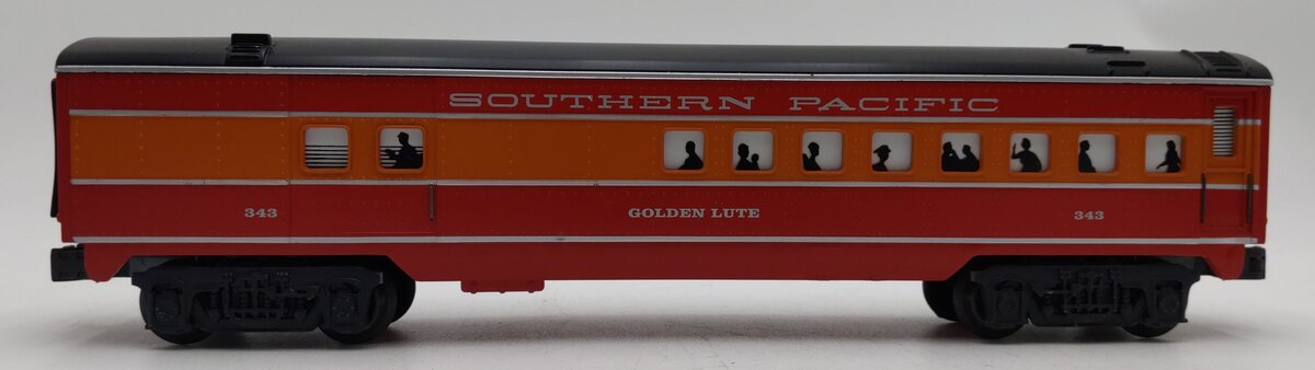 K-Line K4588-0343 O SP Daylight "Golden Lute" Streamliner Combine Car #343 LN/Box