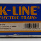 K-Line K7212 O Gauge Union Pacific Classic Operating Searchlight Car LN/Box