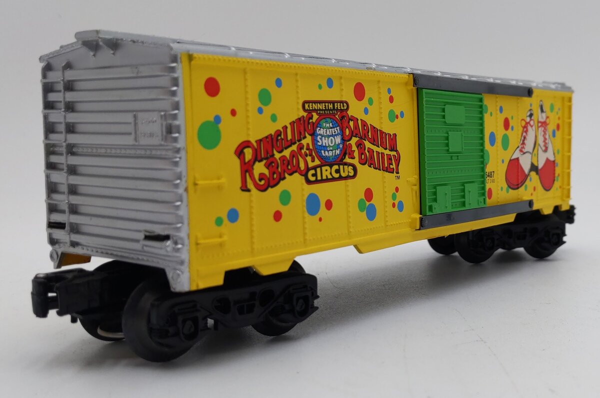 K-Line K-6487 O Gauge Ringling Bros Circus Boxcar #6487 LN/Box