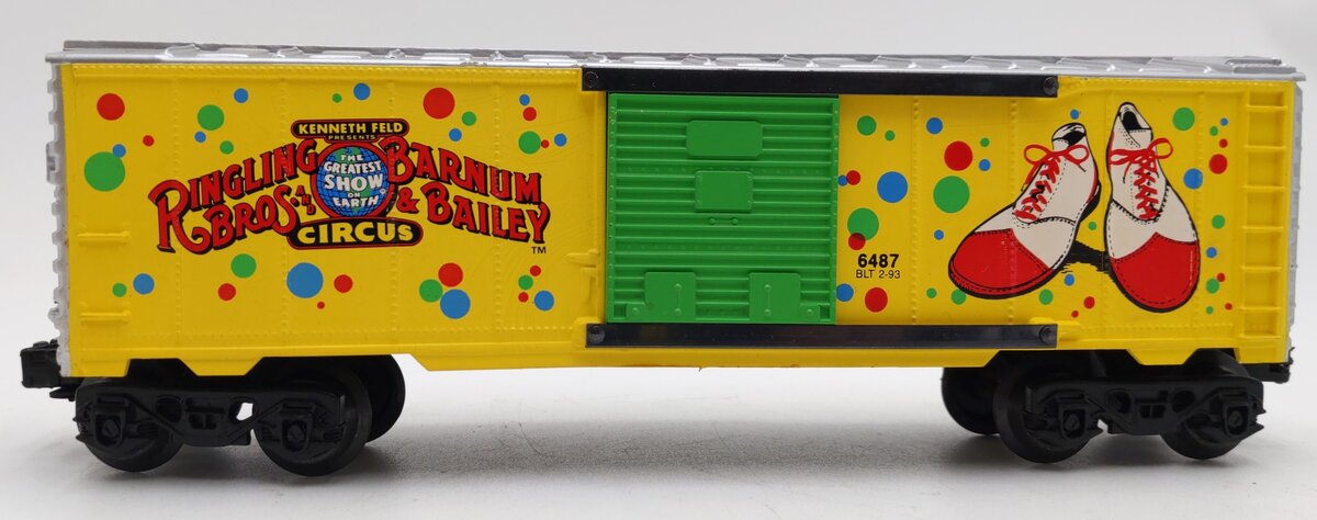 K-Line K-6487 O Gauge Ringling Bros Circus Boxcar #6487 LN/Box